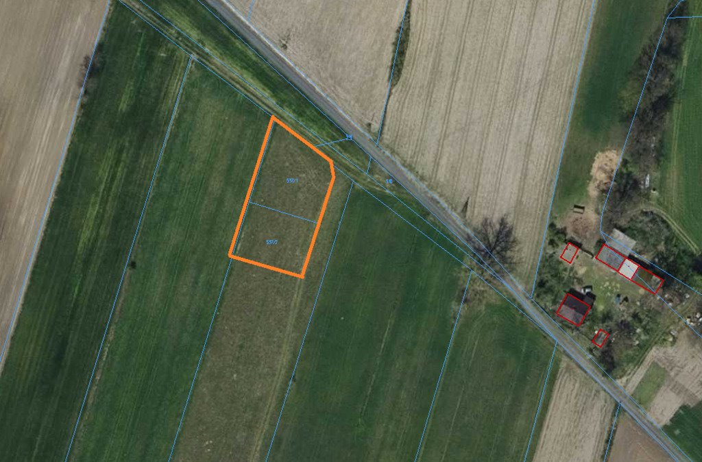 Działka budowlana na sprzedaż Dominikowice  1 434m2 Foto 1