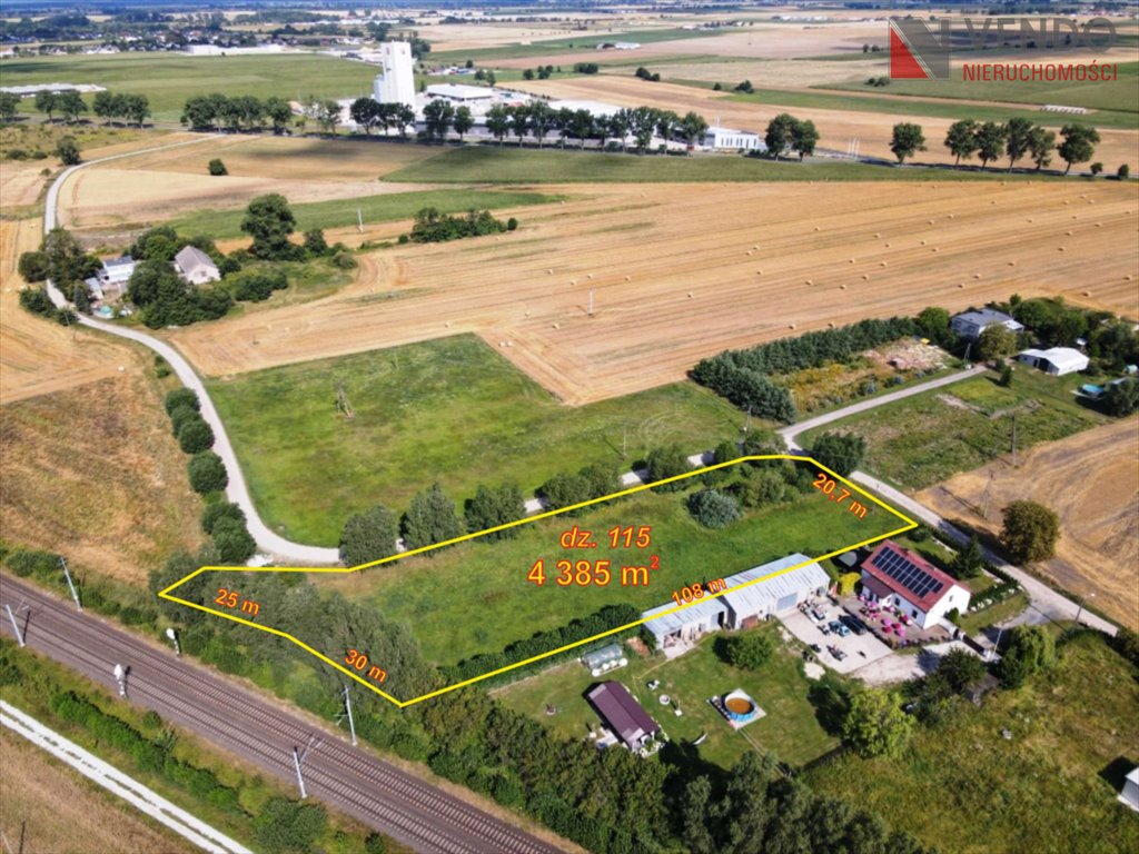 Działka budowlana na sprzedaż Pobiedziska  4 100m2 Foto 1