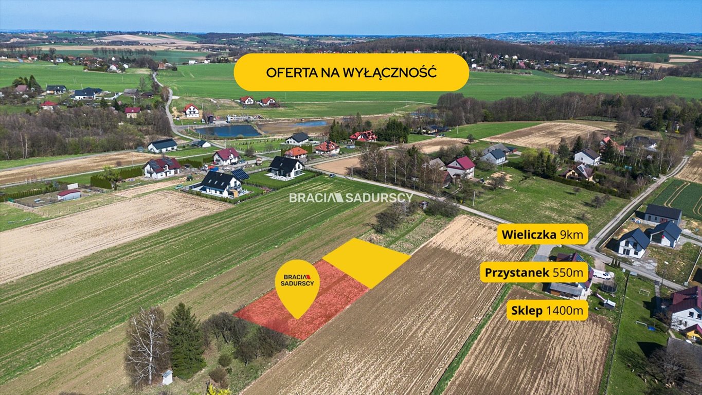 Działka budowlana 10 arów z potencjałem na wymarzony dom Sławkowice  1 000m2 Foto 1