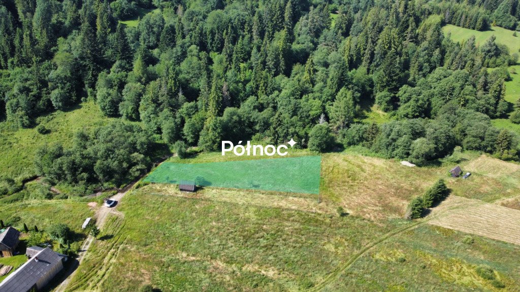 Działka budowlana przy lesie i strumyku - Zubrzyca Górna. Zubrzyca Górna  1 655m2 Foto 1