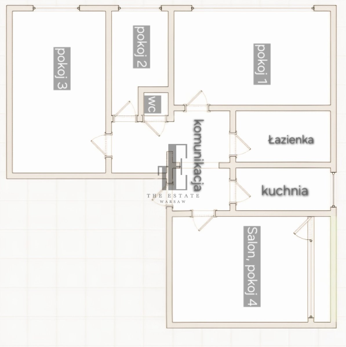 Mieszkanie na sprzedaż Warszawa, Oskara Langego  80m2 Foto 1