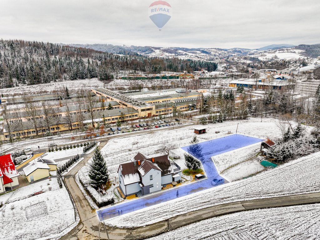 Działka budowlana na sprzedaż Jordanów  823m2 Foto 4