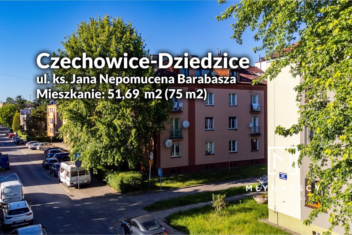 Mieszkanie czteropokojowe  na sprzedaż Czechowice-Dziedzice  52m2 Foto 1