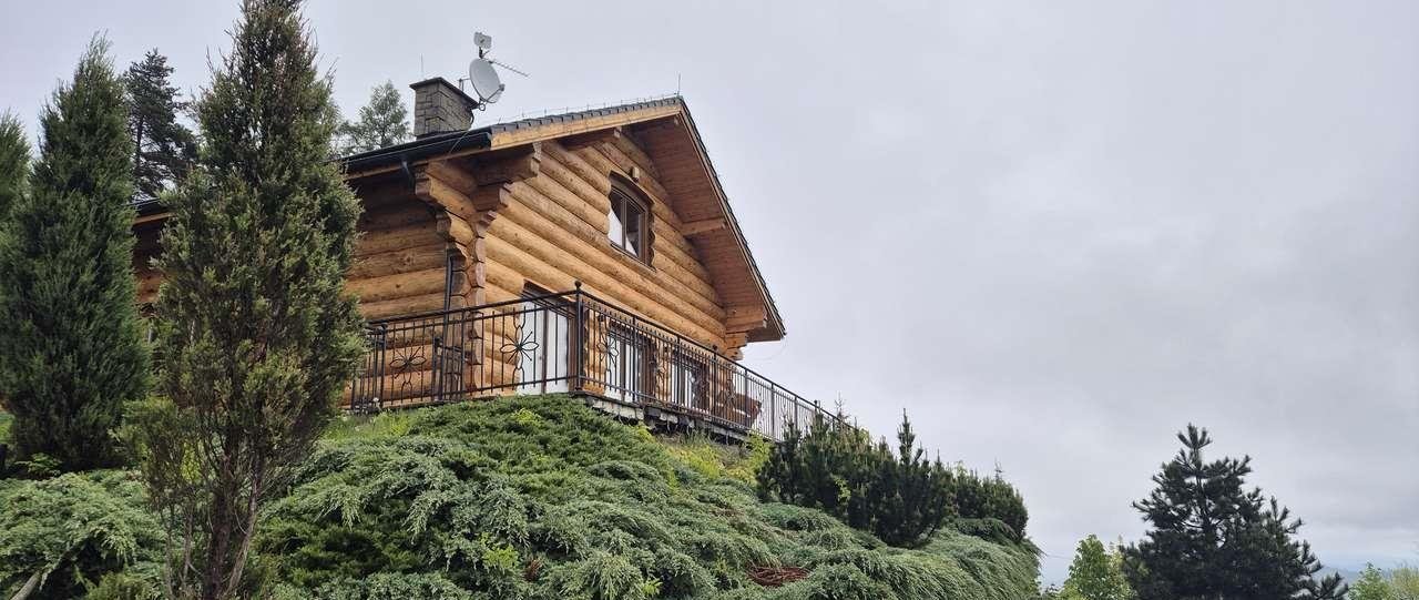 Sprzedam dom z pełnego bala z widokiem na Babią Górę: Zawoja grzechynia: Grzechynia