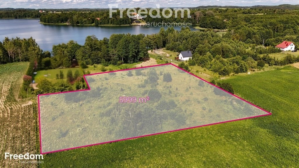 Działka budowlana na sprzedaż Orzysz  5 999m2 Foto 1