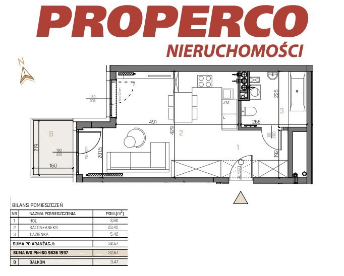 Kawalerka na sprzedaż Kielce, Ślichowice, Szajnowicza-Iwanowa  33m2 Foto 13