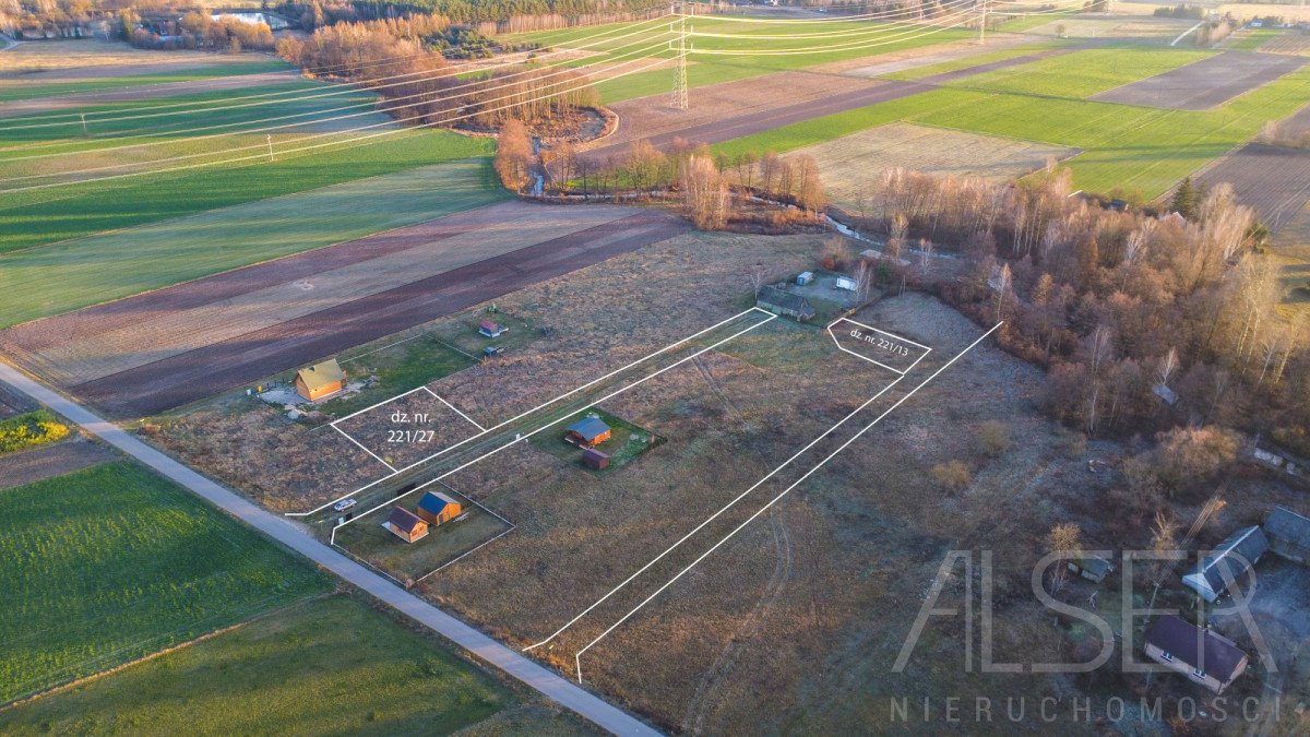 Działka budowlana na sprzedaż Chrzczanka-Folwark, Dudka  657m2 Foto 1