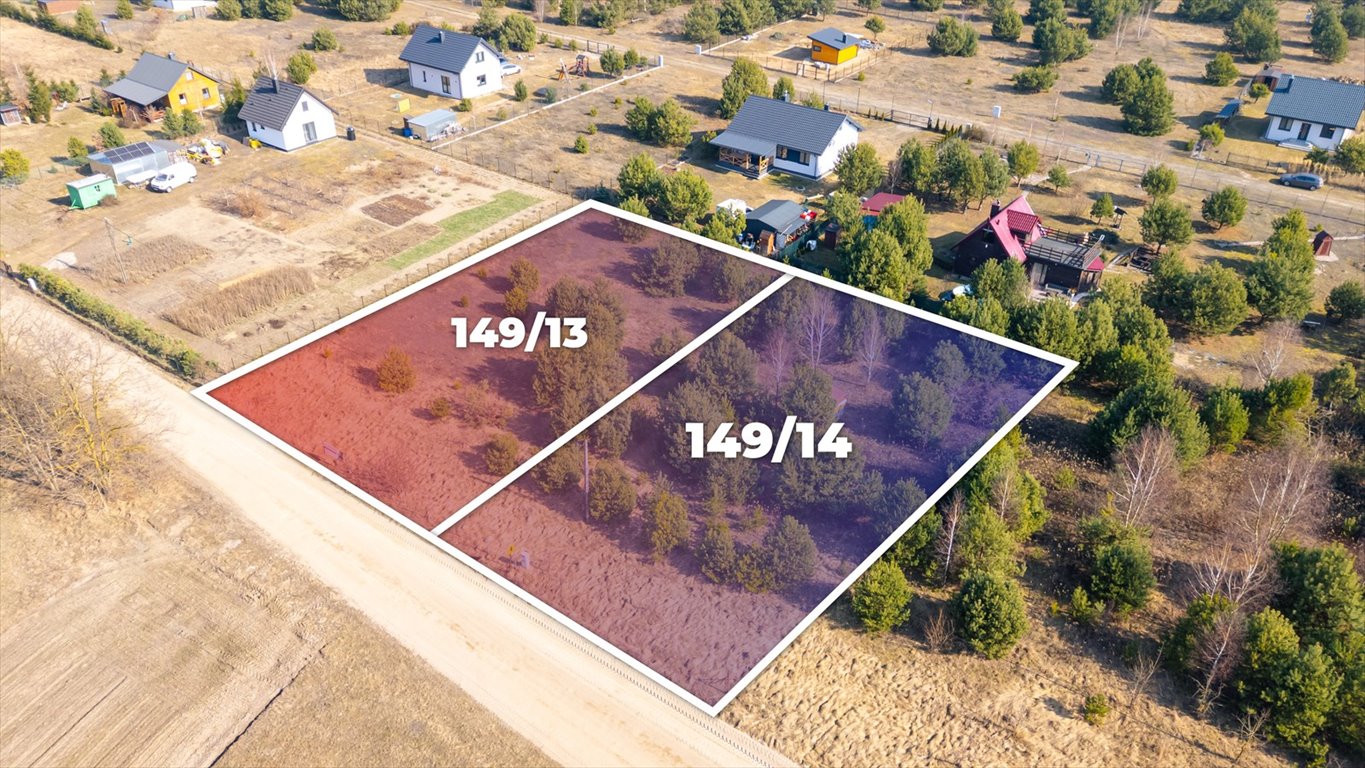 Polecam działki 1080 m² w Kazimierzowie - cisza, zieleń, warunki zabudowy Kazimierzów  1 080m2 Foto 1