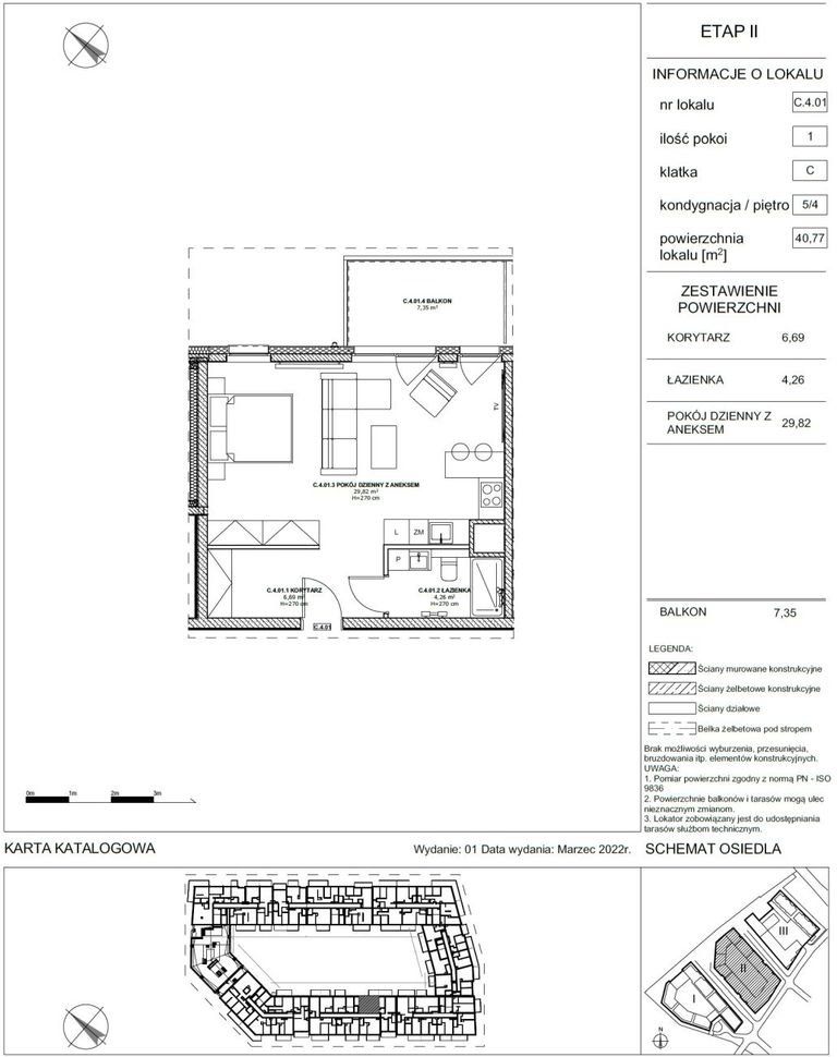 Kawalerka na sprzedaż Szczecin, Łasztownia, Celna  41m2 Foto 3