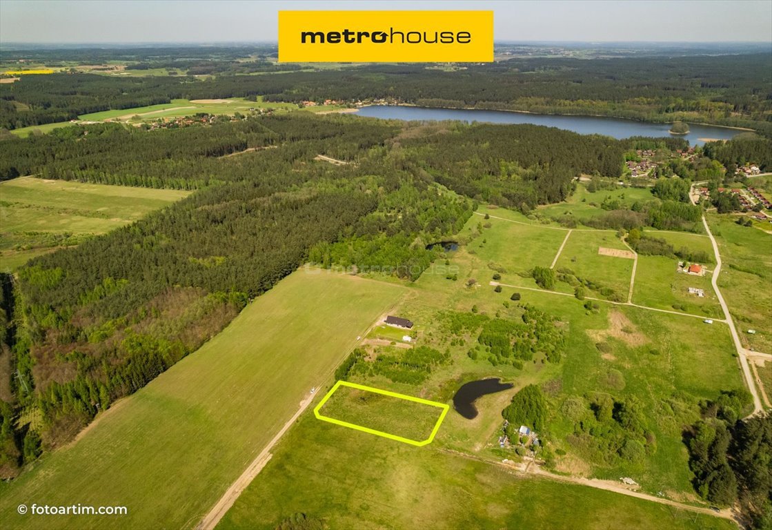 Działka 3001 m2 z mediami, las i jezioro w pobliżu Woryty  3 001m2 Foto 1