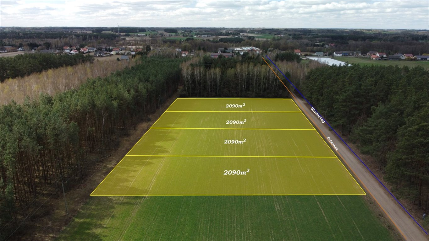 Działka budowlana na sprzedaż Idzikowice  2 093m2 Foto 1