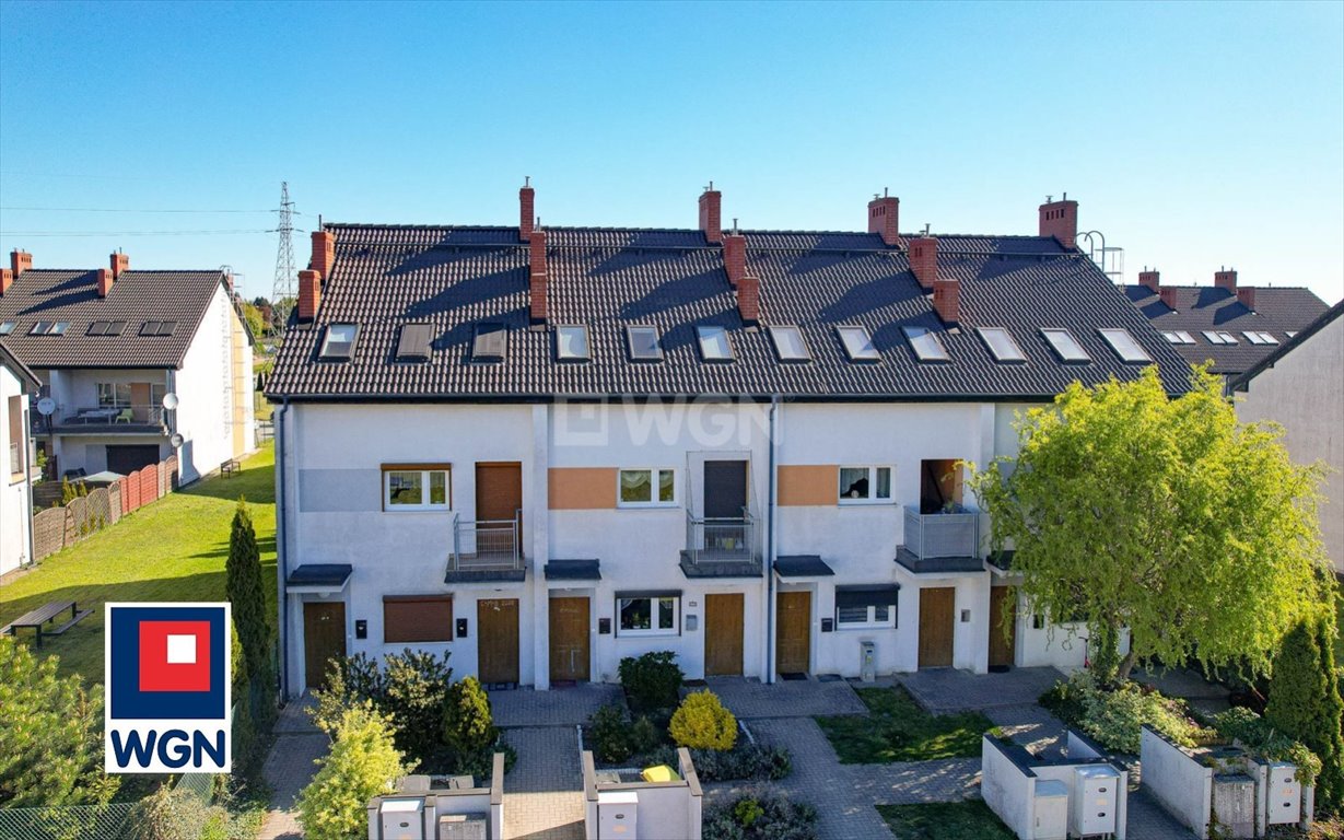 Zapraszam do obejrzenia 89 m² dwupoziomowego mieszkania z tarasem i balkonem Plewiska, Bazyliowa  89m2 Foto 1