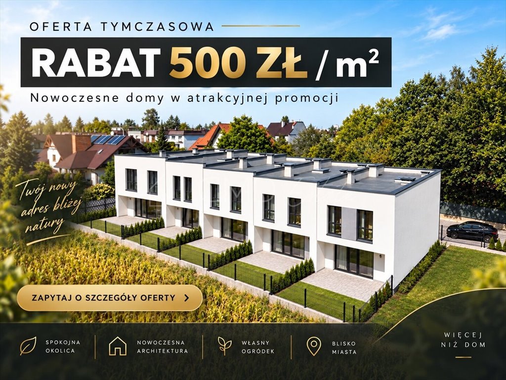 Polecam nowoczesny dom 137 m² z garażem i ogrodem w Mikołowie: Mikołów