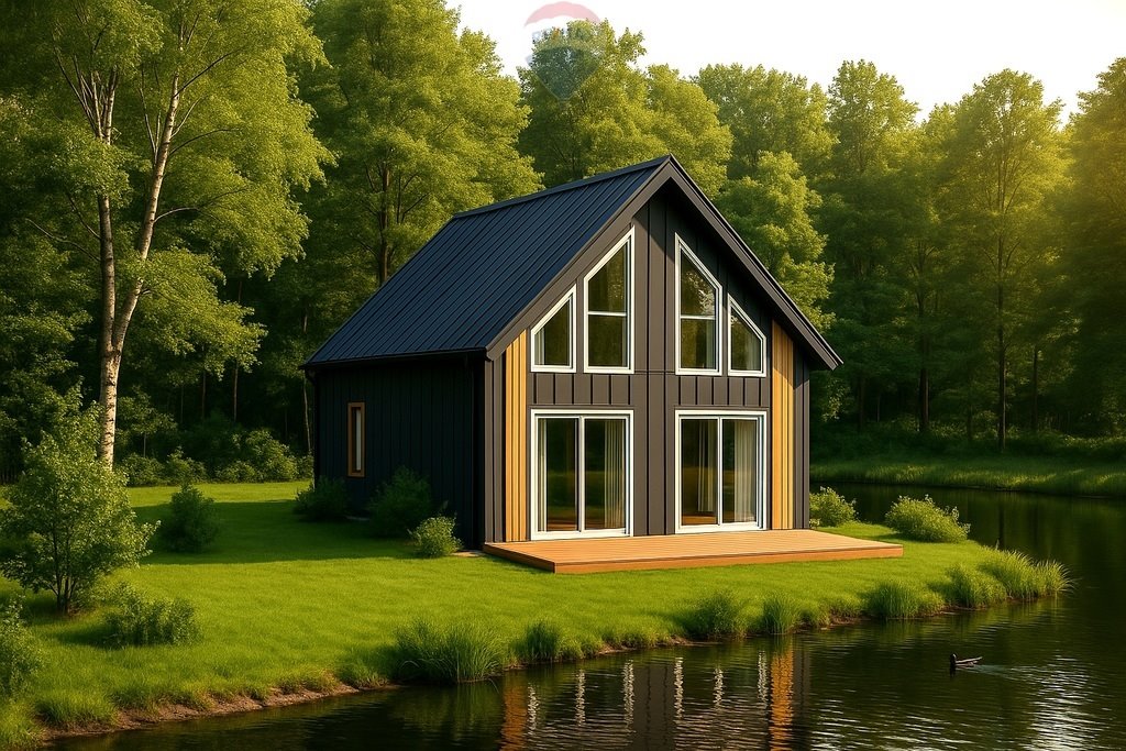 Nowoczesny dom 80 m2 w technologii stalowej, szybka realizacja Glincz, Jabłonowa  80m2 Foto 1