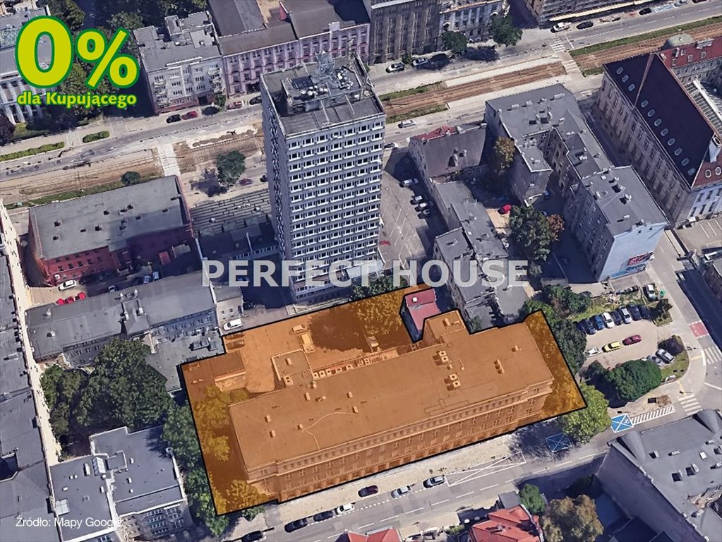 Łódź, duży lokal biurowy 5611 m², blisko Piotrkowskiej Łódź  5 611m2 Foto 1