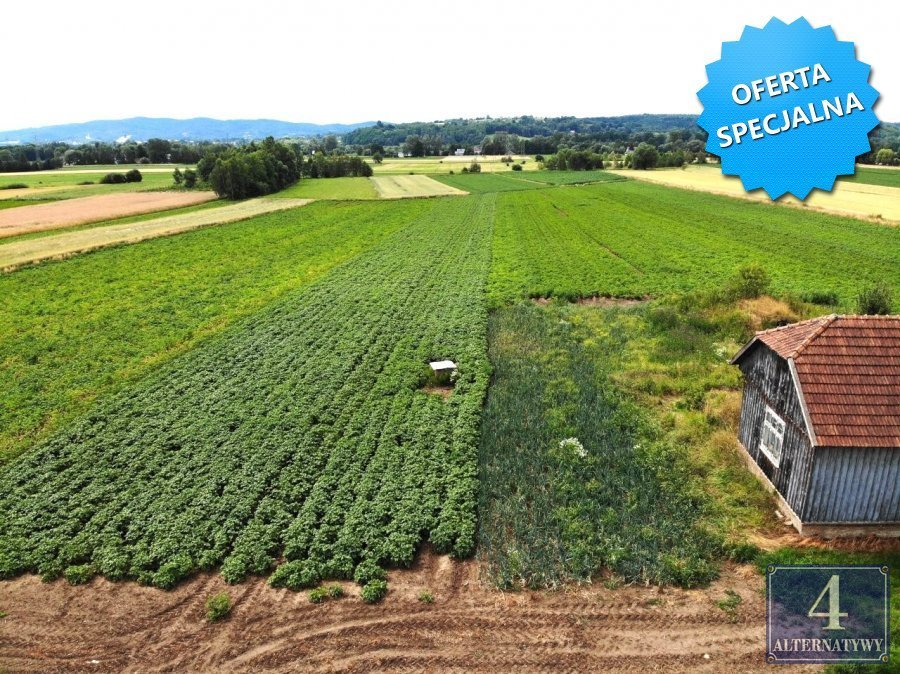 Działka 53 ar z pięknym widokiem i mediami, Zabłędza Zabłędza  5 300m2 Foto 1