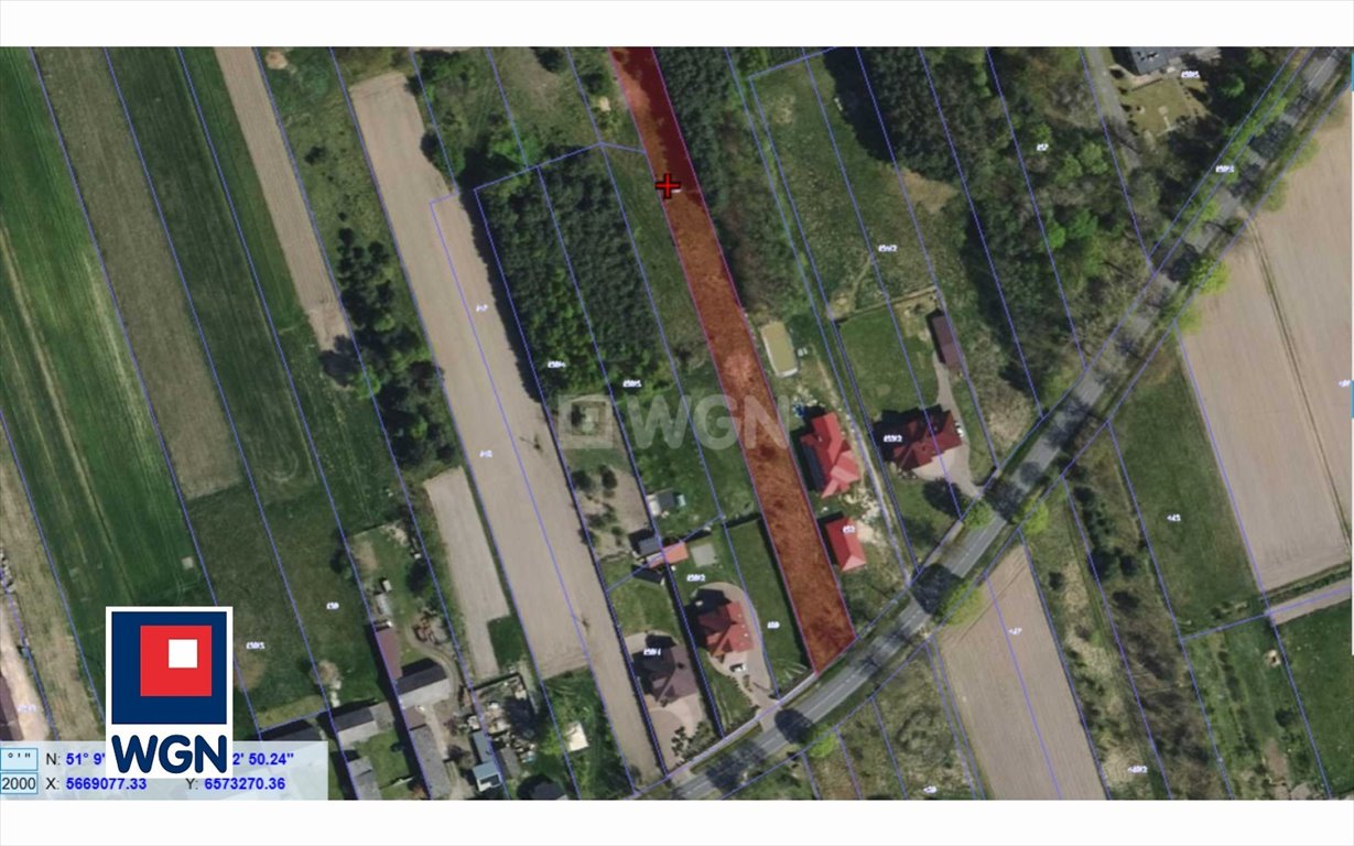 Na sprzedaż działka 1,68 ha z mediami w Siedlcu Siedlec, Pajęczańska  16 847m2 Foto 1