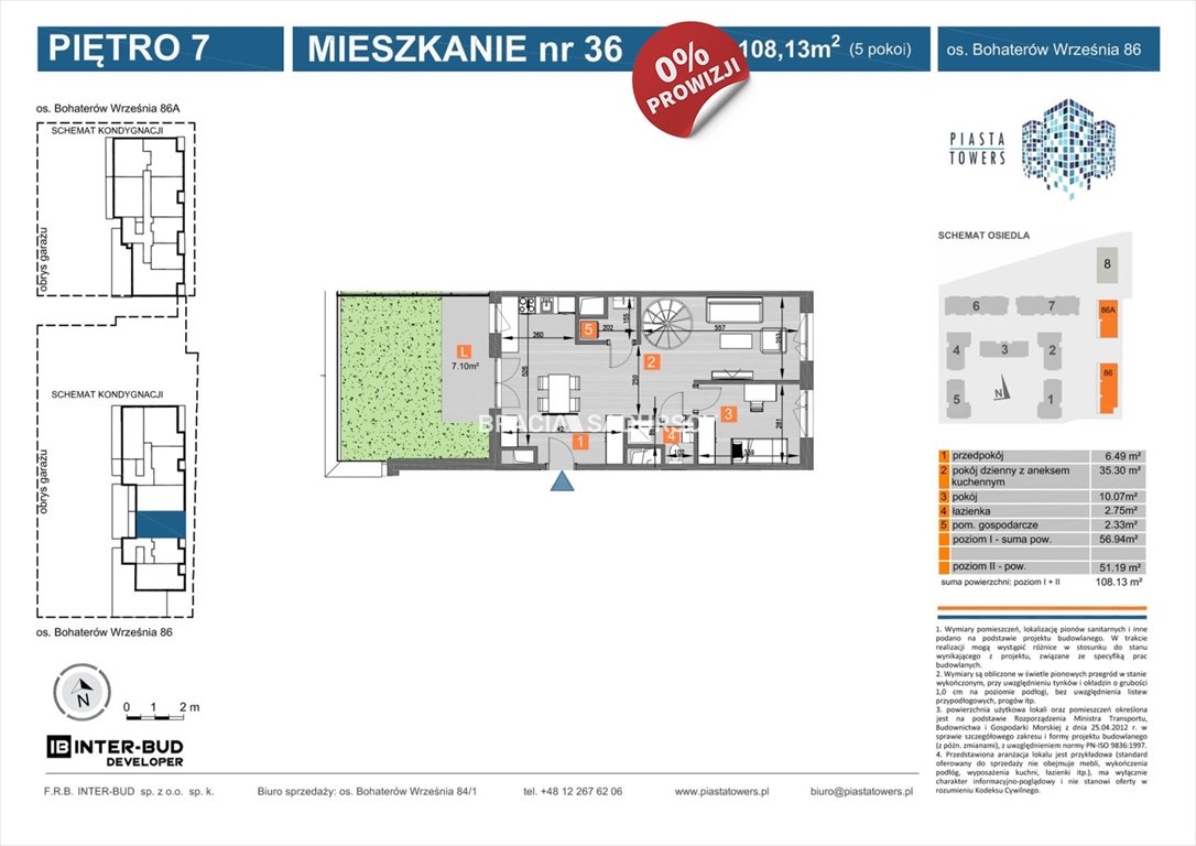 Mieszkanie na sprzedaż Kraków, Mistrzejowice, Mistrzejowice, os. Piastów  108m2 Foto 4