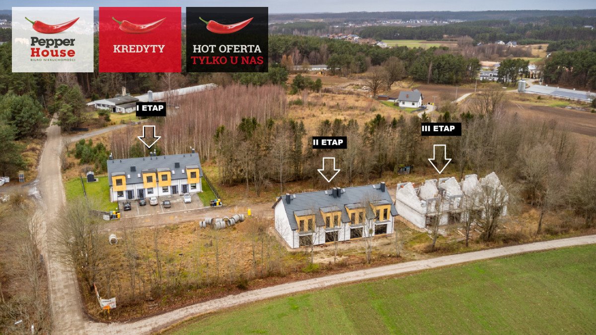 Zapraszam do obejrzenia przestronnego segmentu 89 m² w Bojanie Bojano, Lesoki  89m2 Foto 1