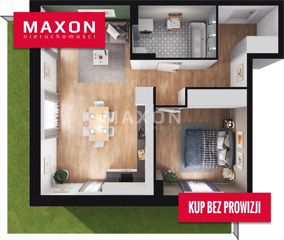 Mieszkanie dwupokojowe na sprzedaż Warszawa, Białołęka, ul. Leona Berensona  48m2 Foto 1