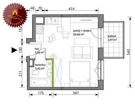 Nowoczesne 26 m² w zielonych Włochach, bez PCC! Warszawa, Włochy, Trzcinowa  26m2 Foto 1