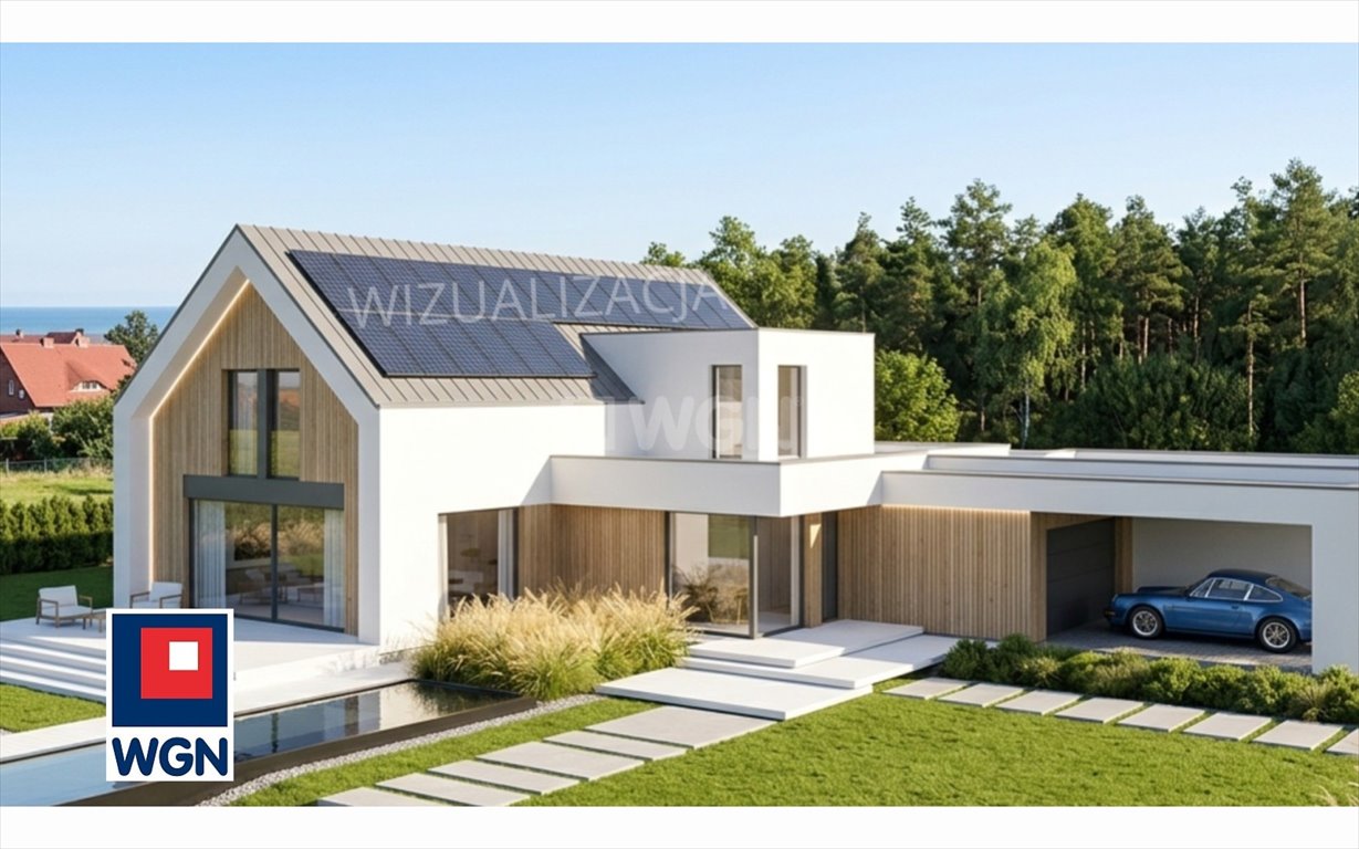 Działka 1030 m² z widokiem na wydmy i latarnię Smołdziński Las, Smołdziński las  1 030m2 Foto 1