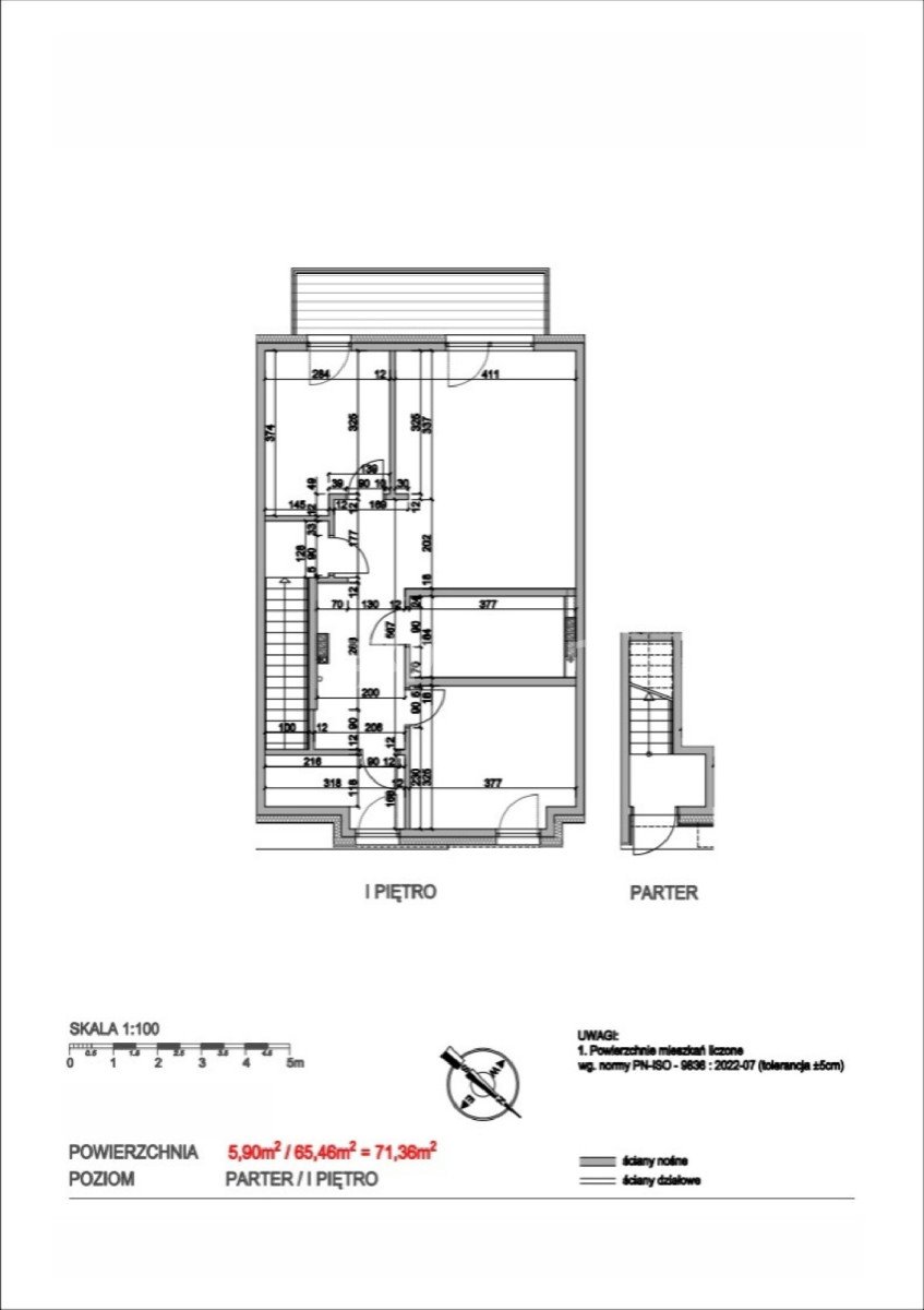 Mieszkanie trzypokojowe na sprzedaż Kowale  71m2 Foto 7