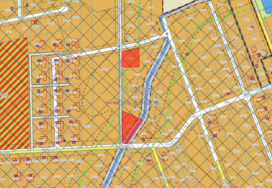 Działka 1425 m² z mediami, plan pod dom jednorodzinny zapraszam Stara Wieś, Zielony Zakątek  1 425m2 Foto 1