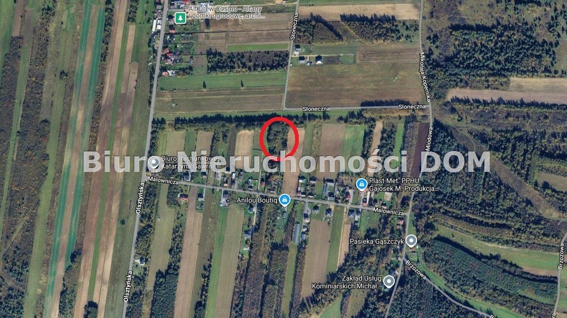 Działki pod dom jednorodzinny w Gąszczyku, media, 900 m² Gąszczyk  900m2 Foto 1