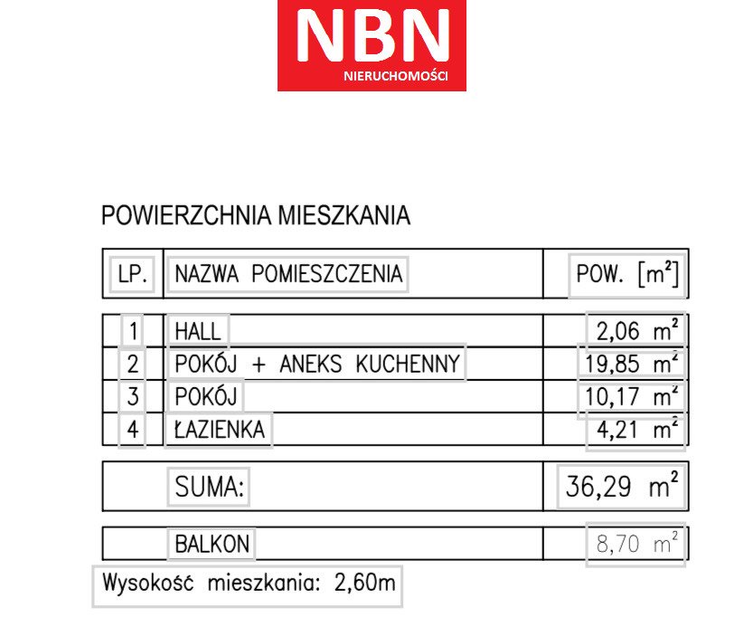 Mieszkanie dwupokojowe na sprzedaż Kielce, al. Solidarności  36m2 Foto 4