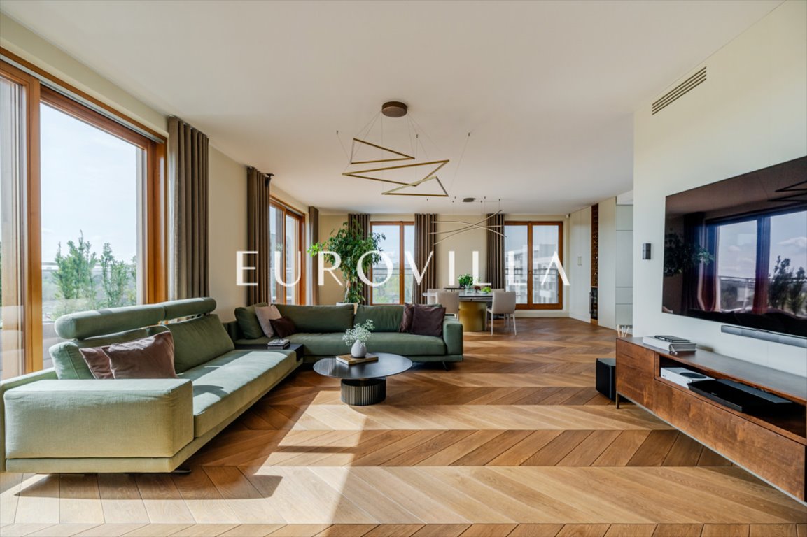 Na sprzedaż luksusowy penthouse 162 m² z tarasami i ogrodem zimowym Warszawa, Mokotów, Bobrowiecka  162m2 Foto 1