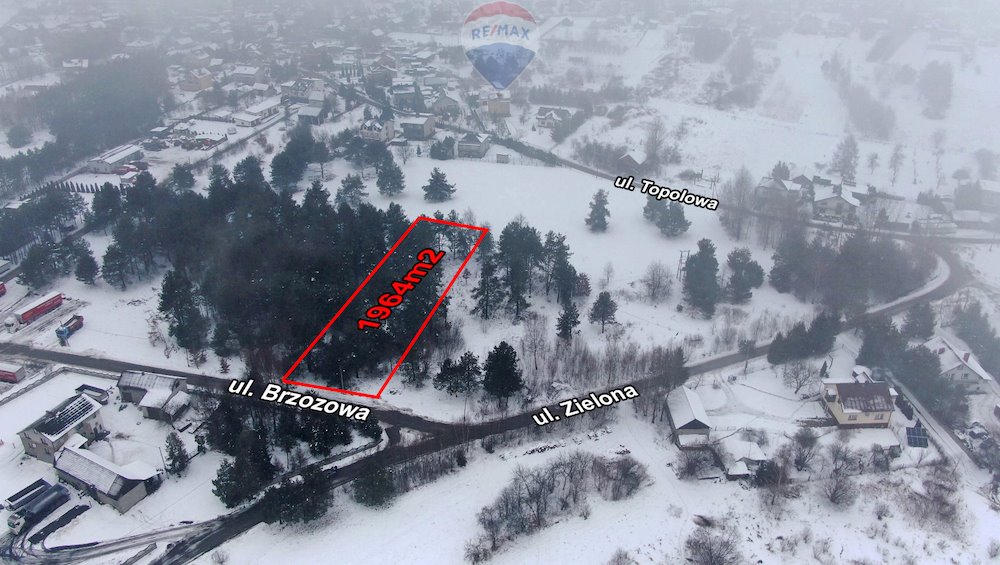 Działka budowlana na sprzedaż Grabowa, Brzozowa  1 964m2 Foto 8