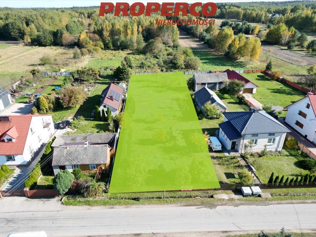 Działka w Lipiu 1410 m² z warunkami zabudowy i mediami Lipie  1 410m2 Foto 1