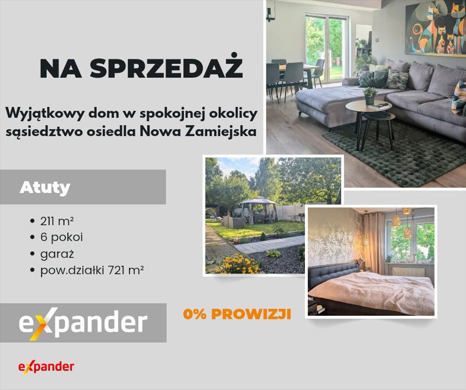 Przestronny dom 211 m² z ogrodem i garażem w Słupsku Słupsk, Sportowa  211m2 Foto 1