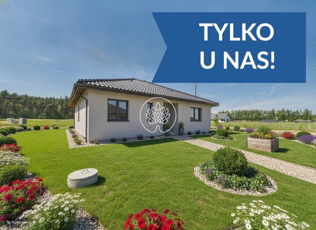 Nowoczesny dom 107 m² z tarasem i widokiem na naturę Brzoza  107m2 Foto 1