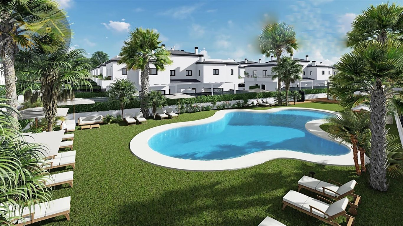 Polecam nowoczesny dom szeregowy 122 m² w Gran Alacant Hiszpania, Gran Alacant  122m2 Foto 1