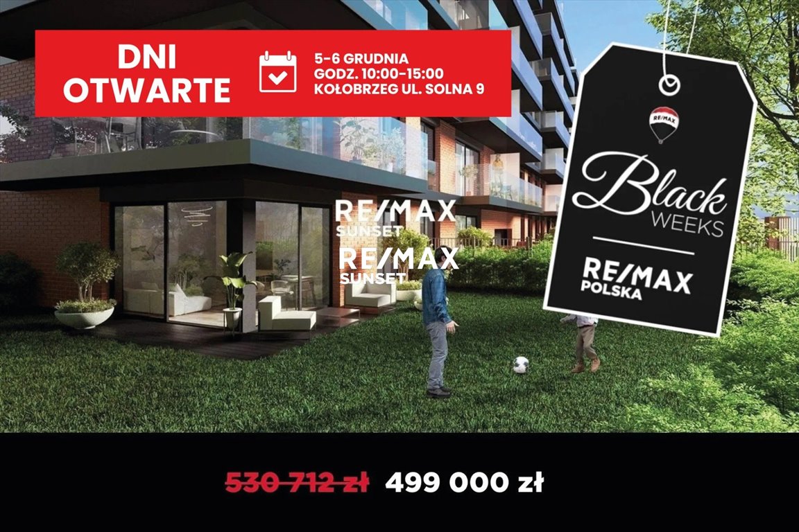 Mieszkanie dwupokojowe na sprzedaż Kołobrzeg, Solne Zdroje, Solna 9  38m2 Foto 1