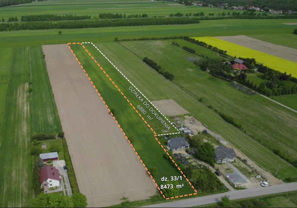 Działka budowlana na sprzedaż Dobieszków, Klonowa  8 473m2 Foto 1