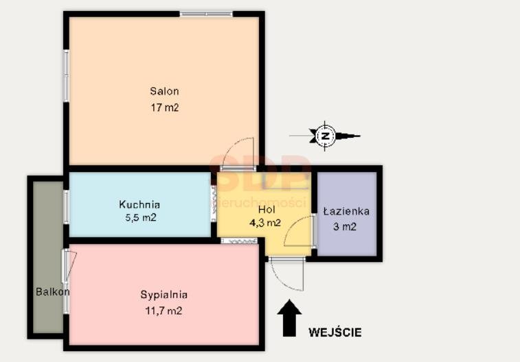 Mieszkanie dwupokojowe na sprzedaż Łódź, Bałuty, Wolborska  42m2 Foto 11