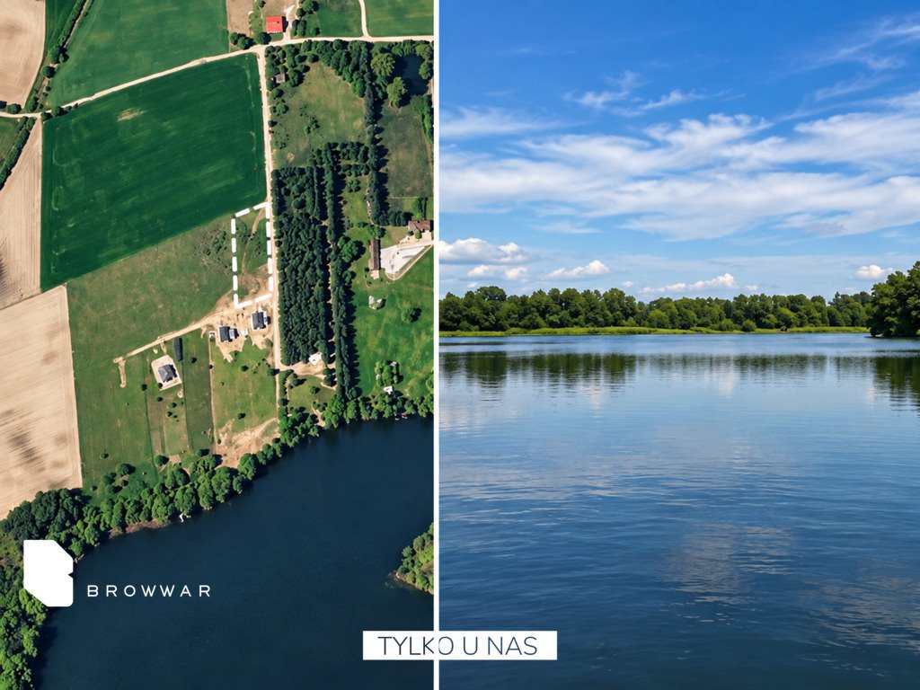 Działki nad Jeziorem Kuchennym (od 1703 m² do 9232 m²): Chrzypsko Wielkie