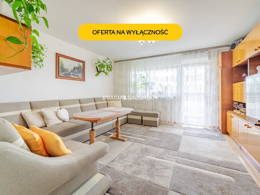 Przestronne 3-pokojowe mieszkanie z loggią i panoramicznym widokiem Kraków, Mistrzejowice, Oświecenia, os. Oświecenia  63m2 Foto 1