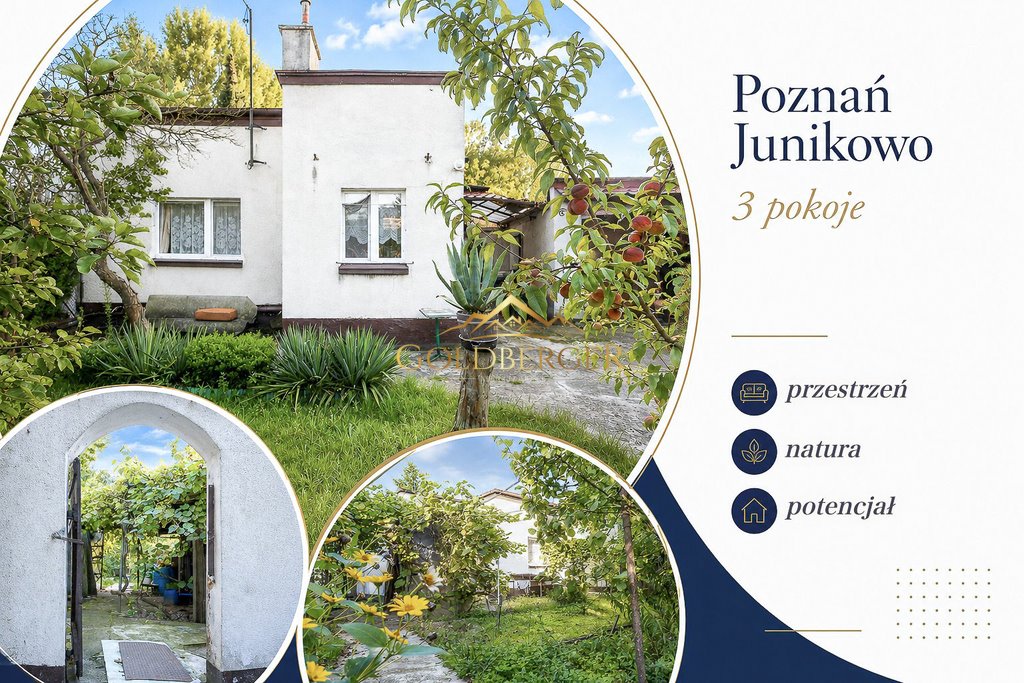 Polecam dom do remontu 58 m² z dużym potencjałem w Junikowie Poznań, Junikowo, Junikowo, Junikowska  58m2 Foto 1