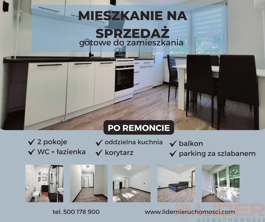 Mieszkanie dwupokojowe na sprzedaż Białystok, Os. Mickiewicza  46m2 Foto 1