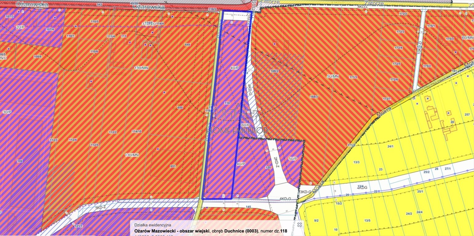 Działka przemysłowo-handlowa na sprzedaż Duchnice, Boczna  29 205m2 Foto 1