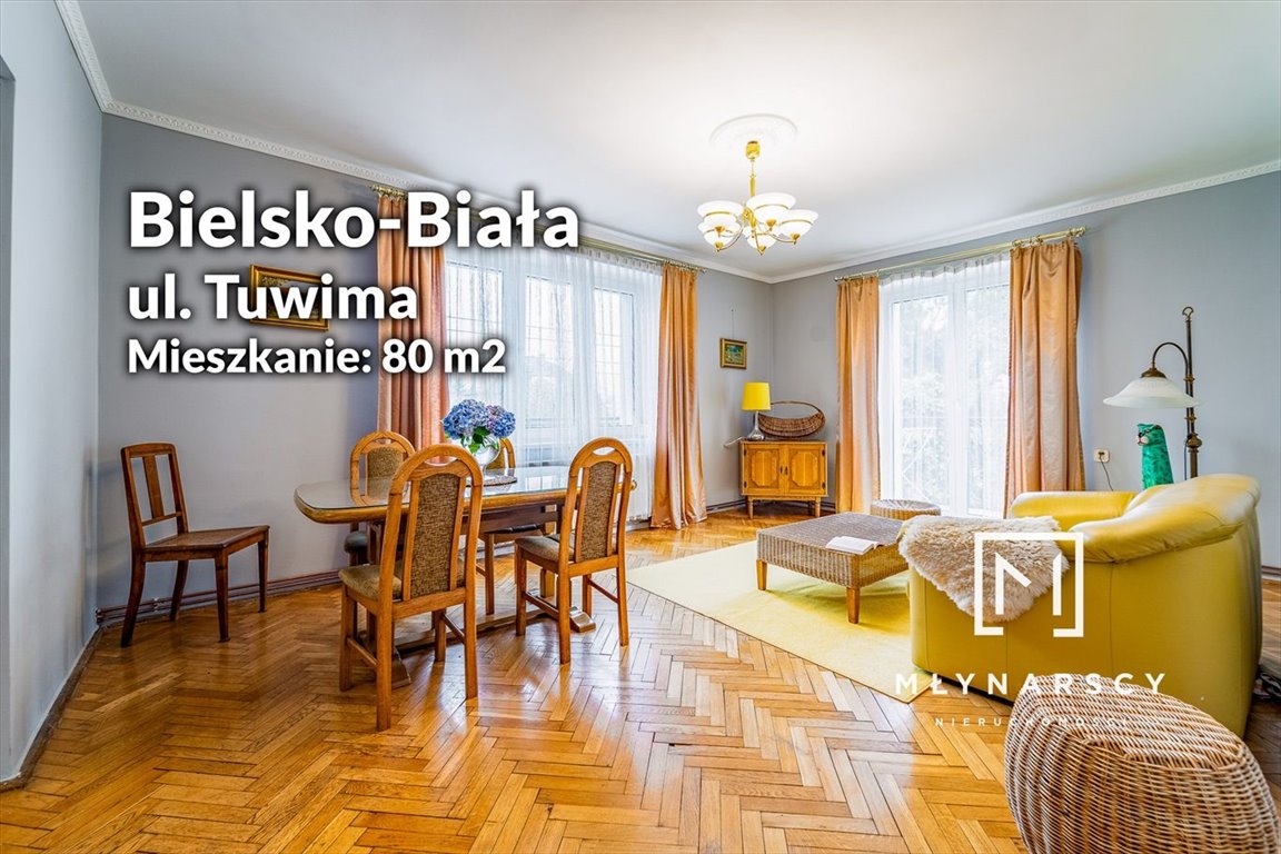 Mieszkanie trzypokojowe na sprzedaż Bielsko-Biała, Złote Łany, Tuwima  80m2 Foto 3