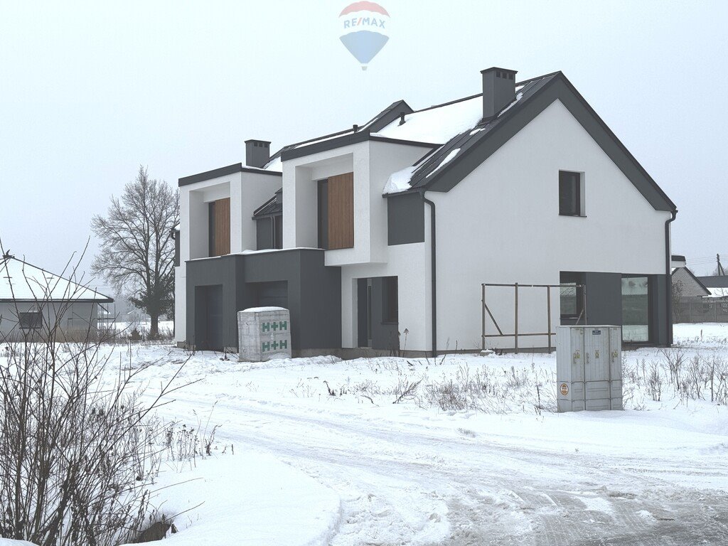 Nowoczesny bliźniak 125 m² z garażem i działką 650 m² Myśliszewice  125m2 Foto 1