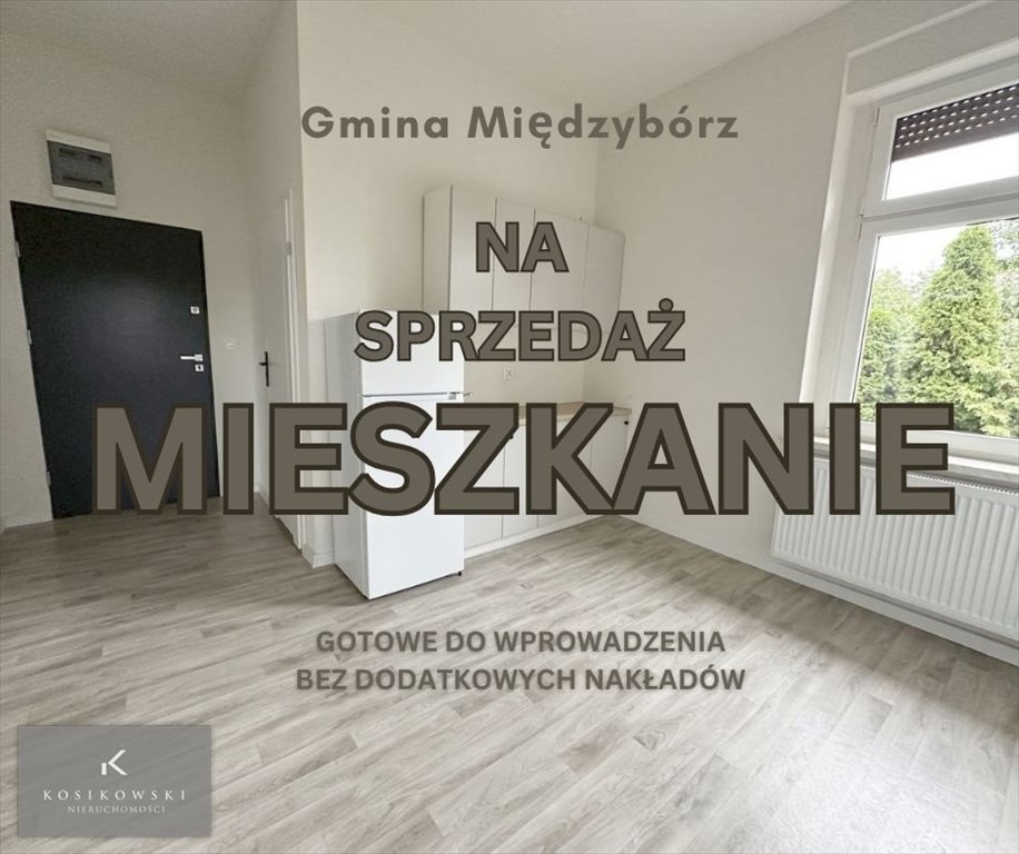 Mieszkanie dwupokojowe na sprzedaż Międzybórz  43m2 Foto 1