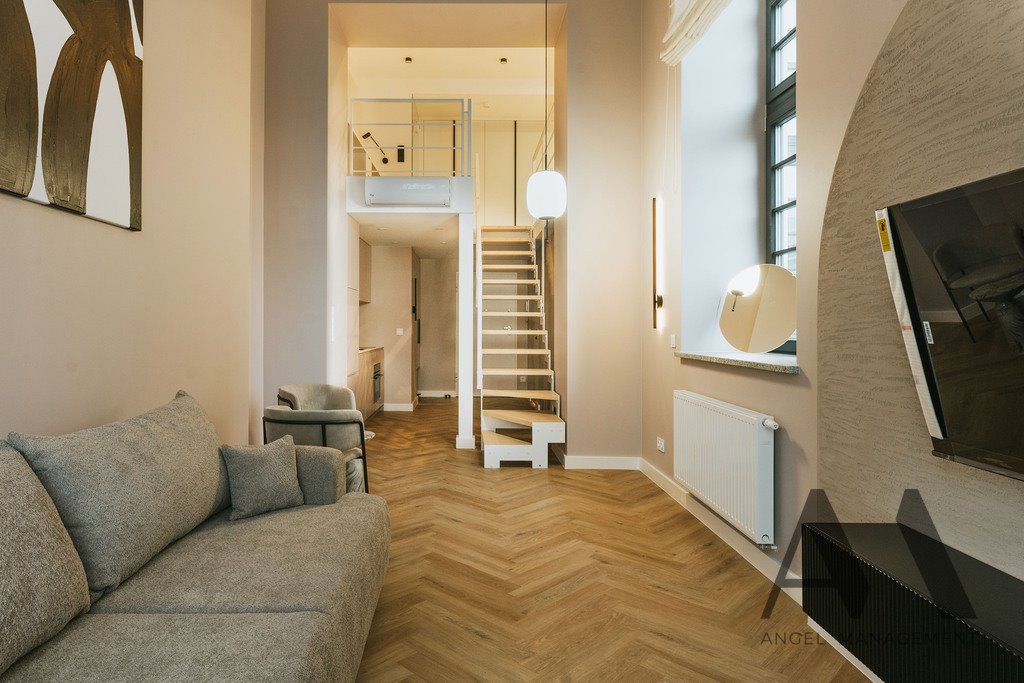 Nowoczesne 2 sypialnie z balkonem i widokiem na rzekę Wrocław, pl. Jana Pawła II  60m2 Foto 1