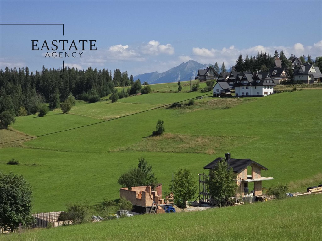 Działka z trzema domkami, panorama Tatr, media, wykończenie Gliczarów Górny  400m2 Foto 1