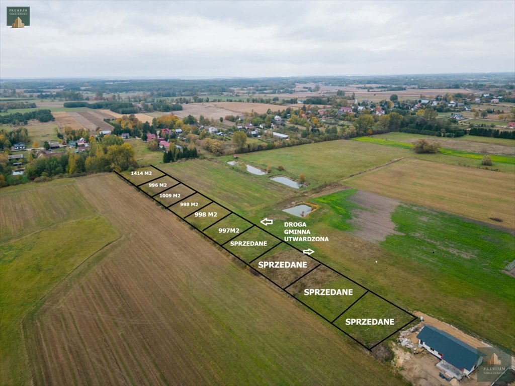 Do sprzedania działka 997 m² pod dom w malowniczej okolicy Baciutów Baciuty  997m2 Foto 1